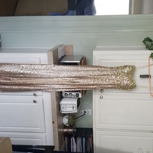 Worn once, la femme prom dress